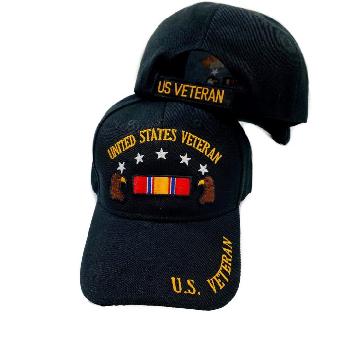 UNITED STATES VETERAN Hat - Black Only